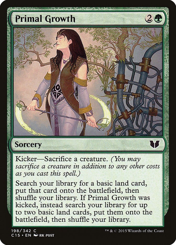 Image for Primal Growth (198) (C15) - Magic: The Gathering