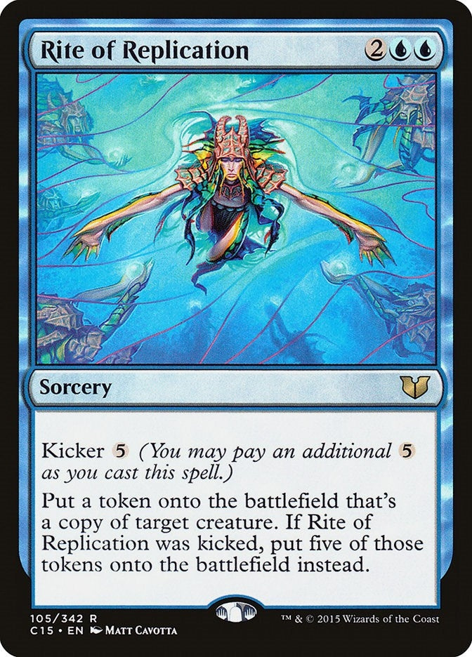 Image for Rite of Replication (105) (C15) - Magic: The Gathering