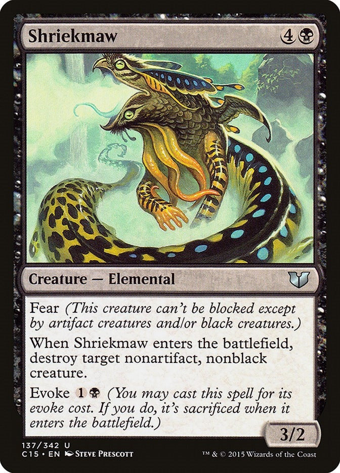Image for Shriekmaw (137) (C15) - Magic: The Gathering