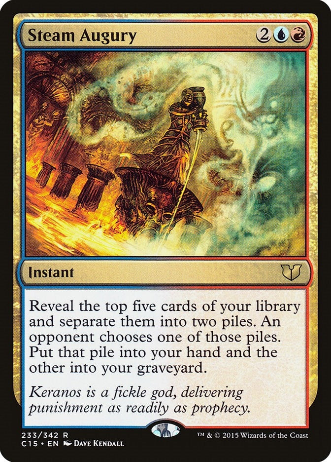 Image for Steam Augury (233) (C15) - Magic: The Gathering