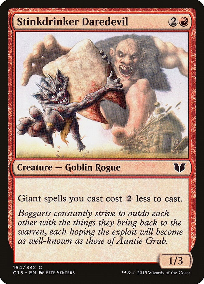 Image for Stinkdrinker Daredevil (164) (C15) - Magic: The Gathering