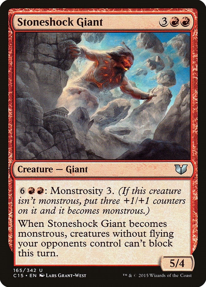 Image for Stoneshock Giant (165) (C15) - Magic: The Gathering