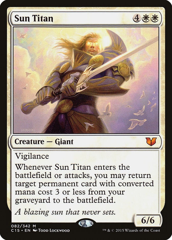 Image for Sun Titan (82) (C15) - Magic: The Gathering