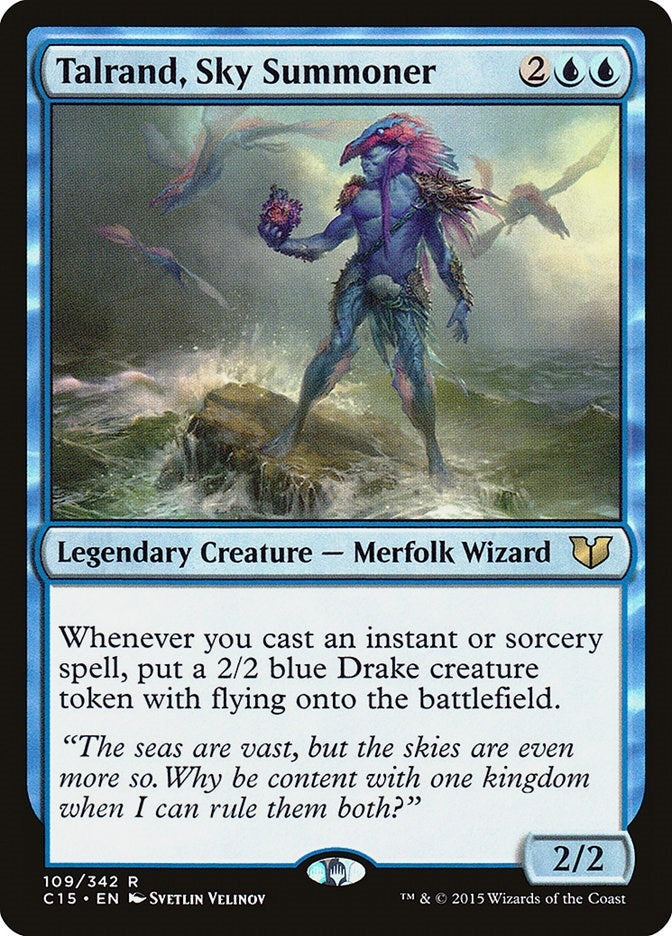 Image for Talrand, Sky Summoner (109) (C15) - Magic: The Gathering