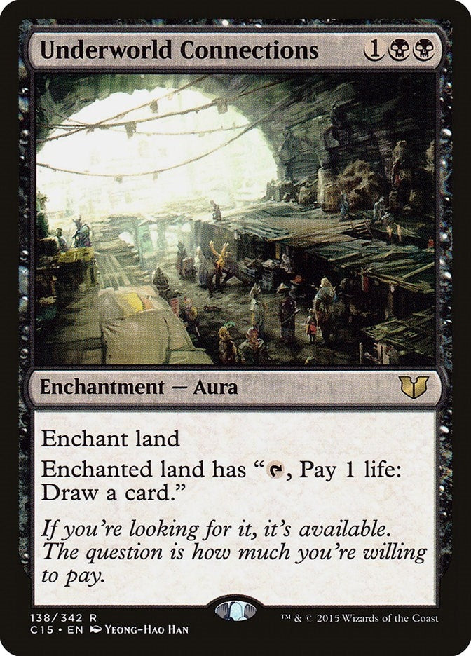 Image for Underworld Connections (138) (C15) - Magic: The Gathering
