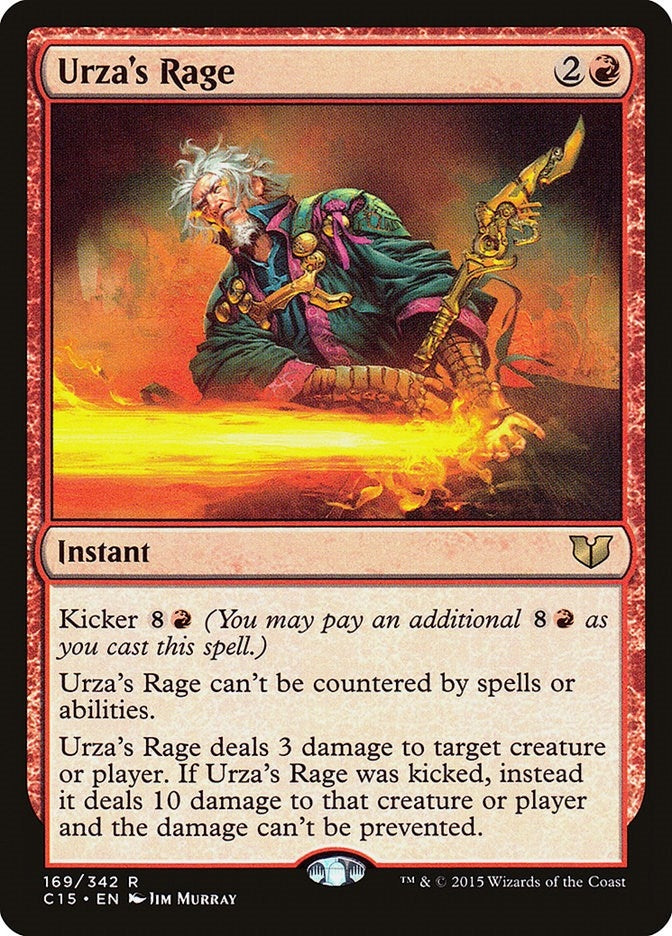 Image for Urza's Rage (169) (C15) - Magic: The Gathering