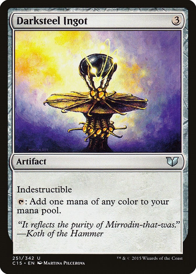 Image for Darksteel Ingot (251) (C15) - Magic: The Gathering