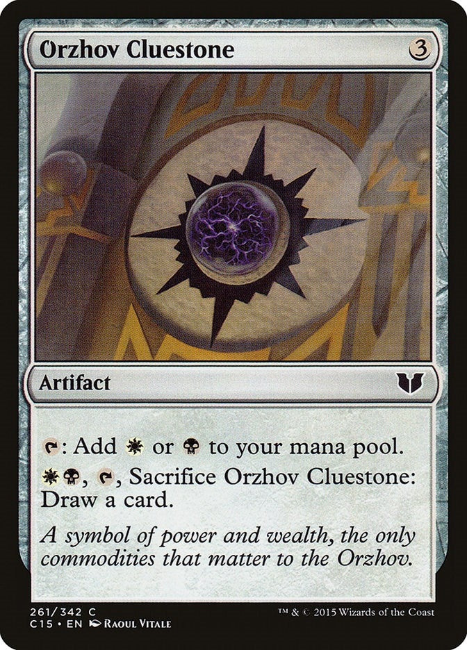 Image for Orzhov Cluestone (261) (C15) - Magic: The Gathering