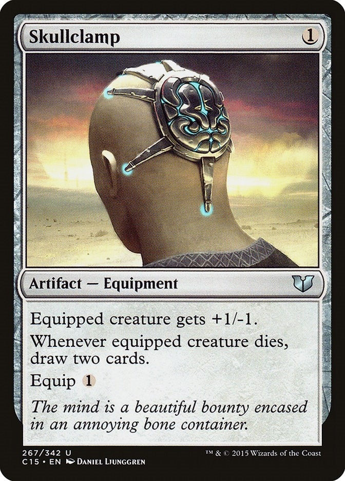 Image for Skullclamp (267) (C15) - Magic: The Gathering