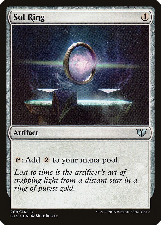 Image for Sol Ring (268) (C15) - Magic: The Gathering