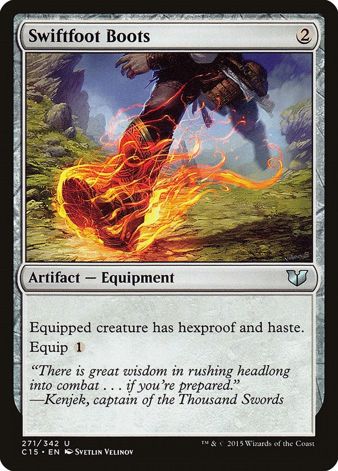 Image for Swiftfoot Boots (271) (C15) - Magic: The Gathering
