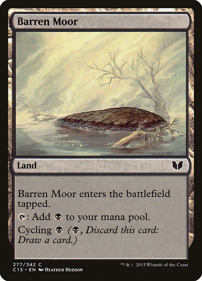 Image for Barren Moor (277) (C15) - Magic: The Gathering