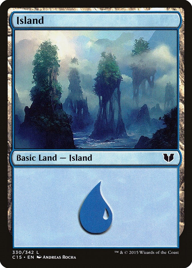 Image for Island (330) (330) (C15) - Magic: The Gathering