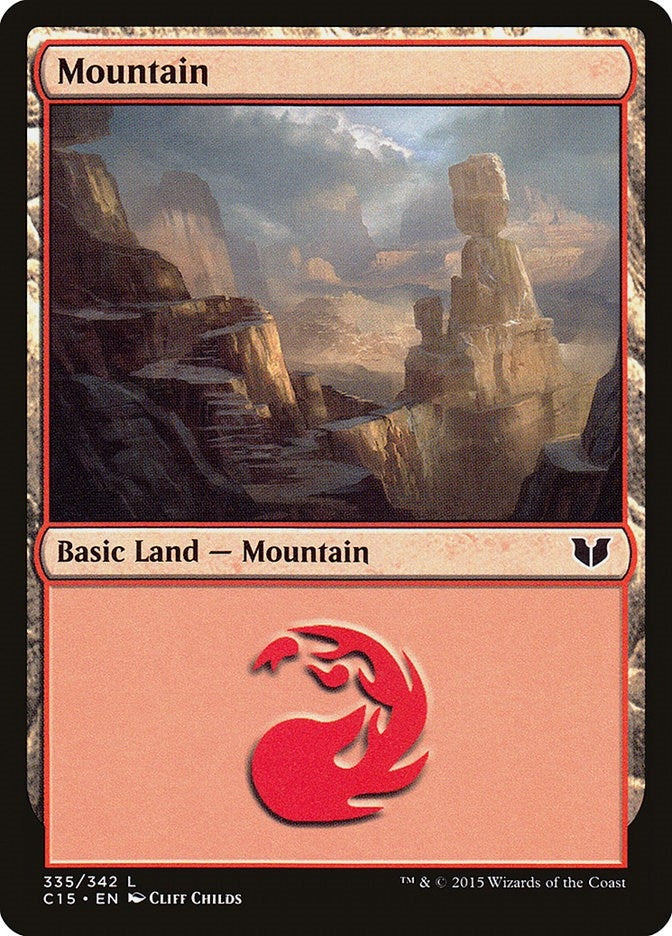 Image for Mountain (335) (335) (C15) - Magic: The Gathering
