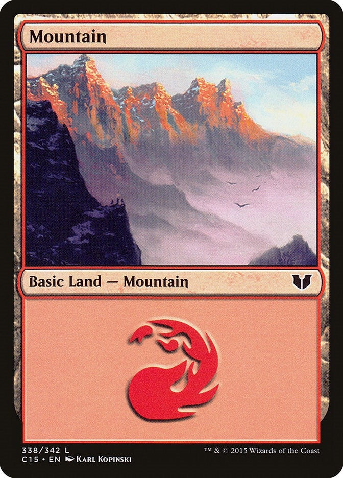 Image for Mountain (338) (338) (C15) - Magic: The Gathering