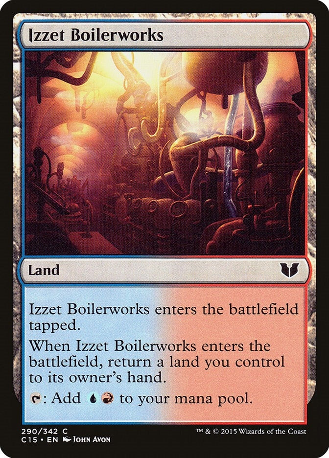 Image for Izzet Boilerworks (290) (C15) - Magic: The Gathering