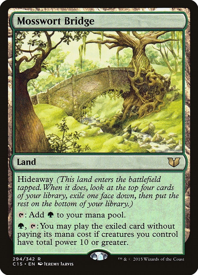 Image for Mosswort Bridge (294) (C15) - Magic: The Gathering
