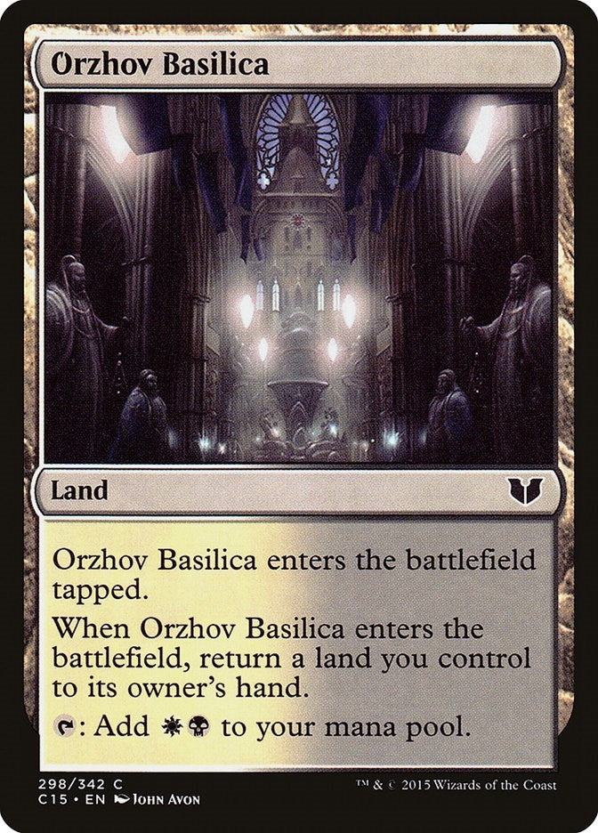 Image for Orzhov Basilica (298) (C15) - Magic: The Gathering