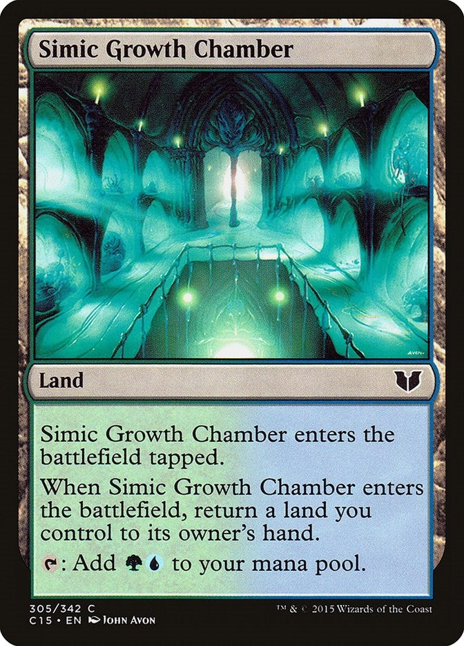 Image for Simic Growth Chamber (305) (C15) - Magic: The Gathering