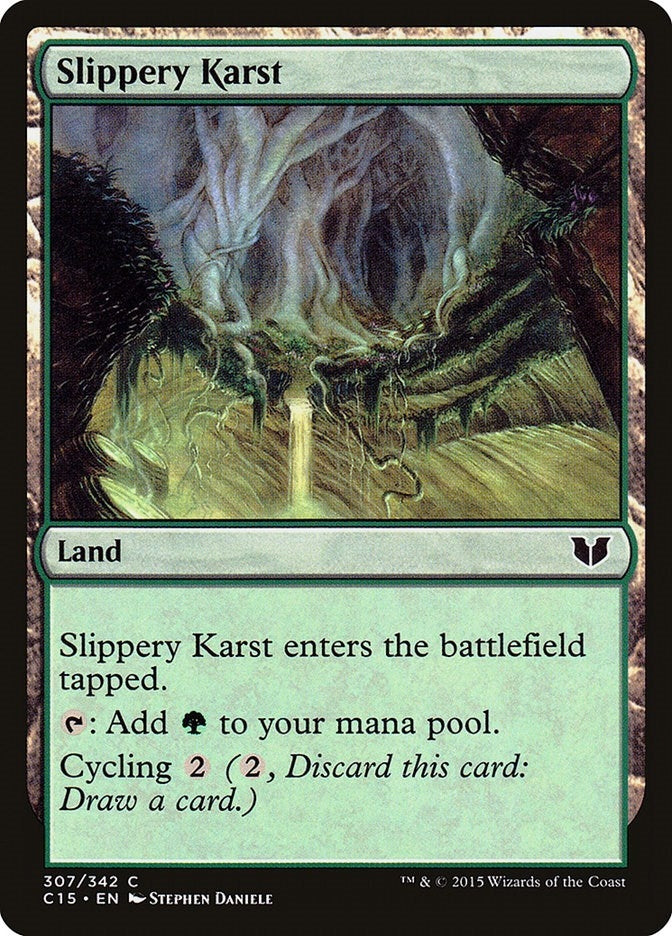 Image for Slippery Karst (307) (C15) - Magic: The Gathering