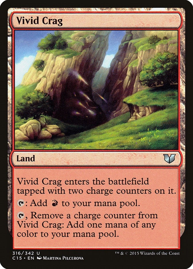 Image for Vivid Crag (316) (C15) - Magic: The Gathering