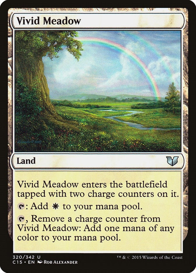 Image for Vivid Meadow (320) (C15) - Magic: The Gathering