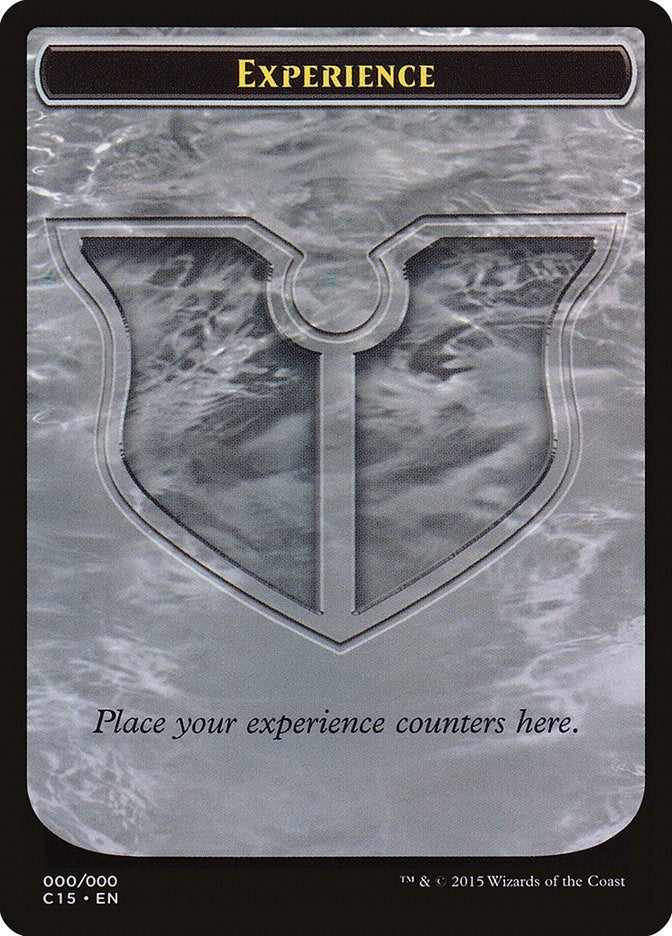 Image for Experience Double-Sided Token (C15) - Magic: The Gathering