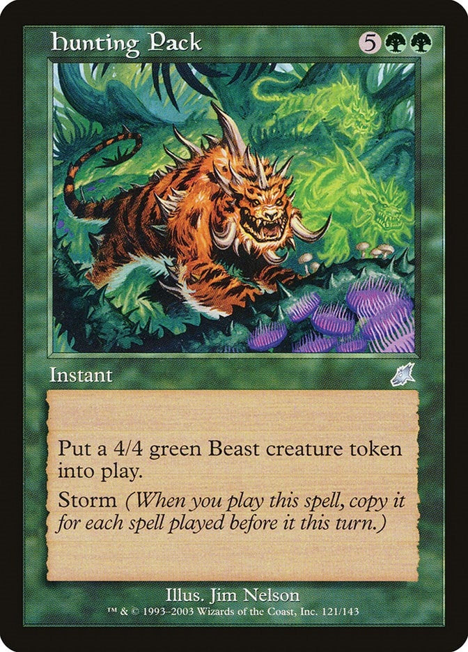 Image for Hunting Pack (121) (SCG) - Magic: The Gathering