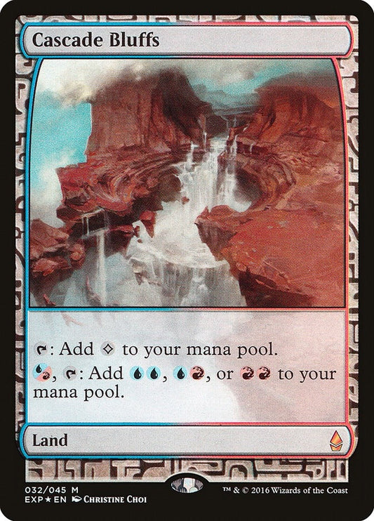 Image for Cascade Bluffs (32) (EXP) - Magic: The Gathering