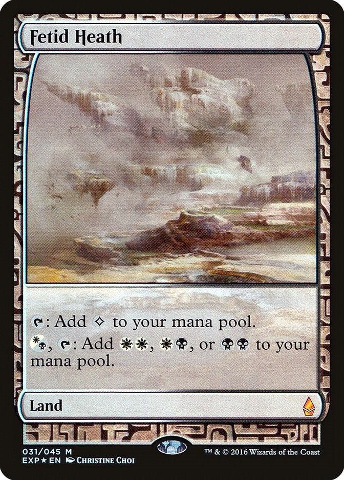 Image for Fetid Heath (31) (EXP) - Magic: The Gathering