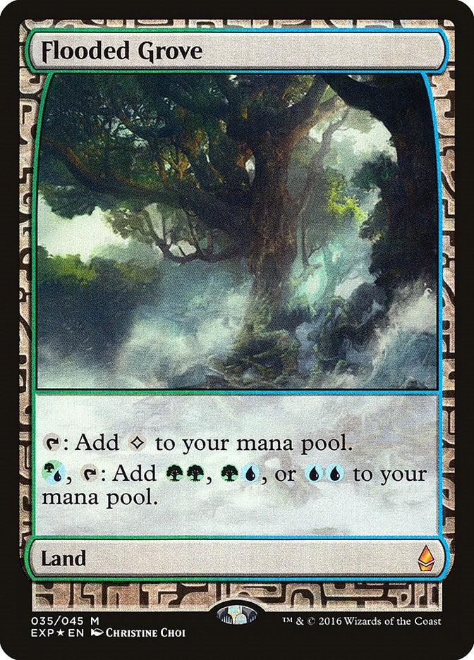 Image for Flooded Grove (35) (EXP) - Magic: The Gathering