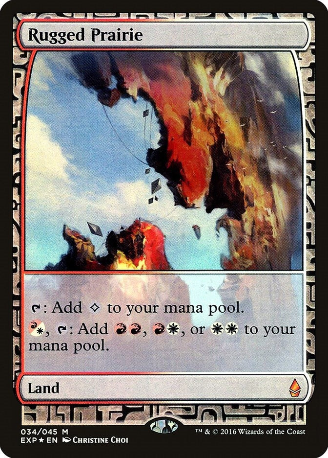 Image for Rugged Prairie (34) (EXP) - Magic: The Gathering