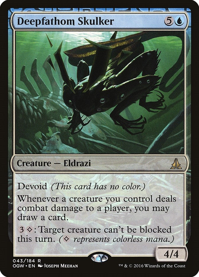 Image for Deepfathom Skulker (43) (OGW) - Magic: The Gathering