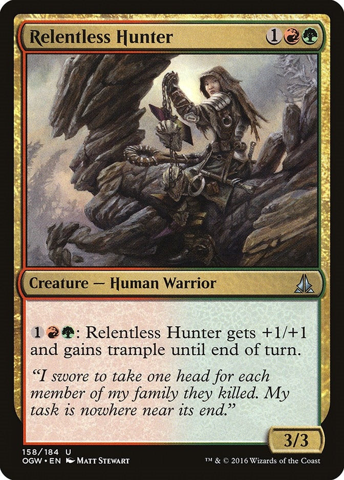 Image for Relentless Hunter (158) (OGW) - Magic: The Gathering
