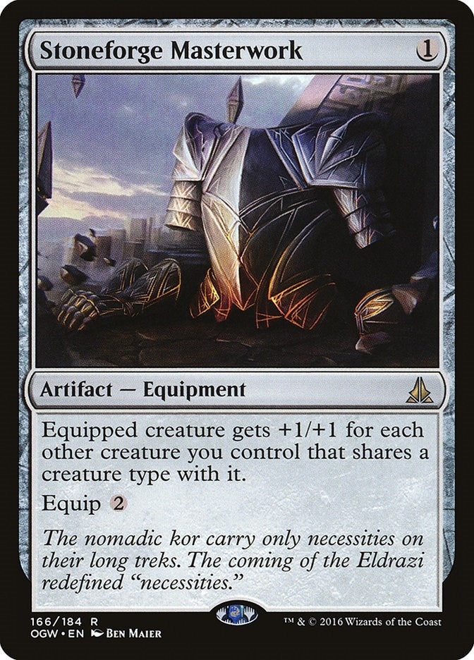 Image for Stoneforge Masterwork (166) (OGW) - Magic: The Gathering