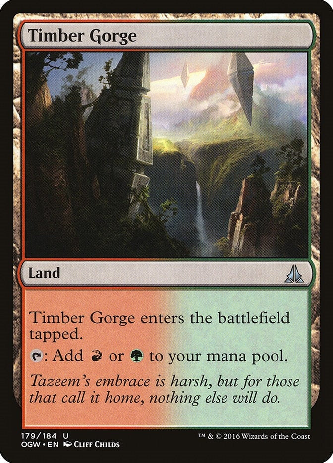 Image for Timber Gorge (179) (OGW) - Magic: The Gathering