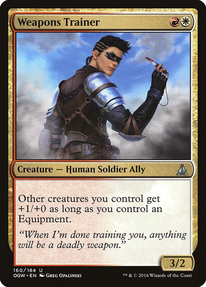 Image for Weapons Trainer (160) (OGW) - Magic: The Gathering