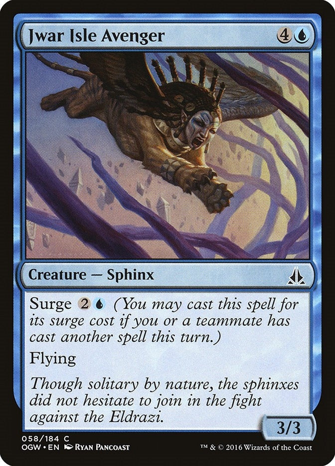 Image for Jwar Isle Avenger (58) (OGW) - Magic: The Gathering