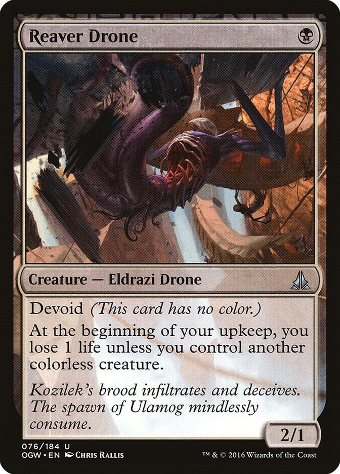 Image for Reaver Drone (76) (OGW) - Magic: The Gathering