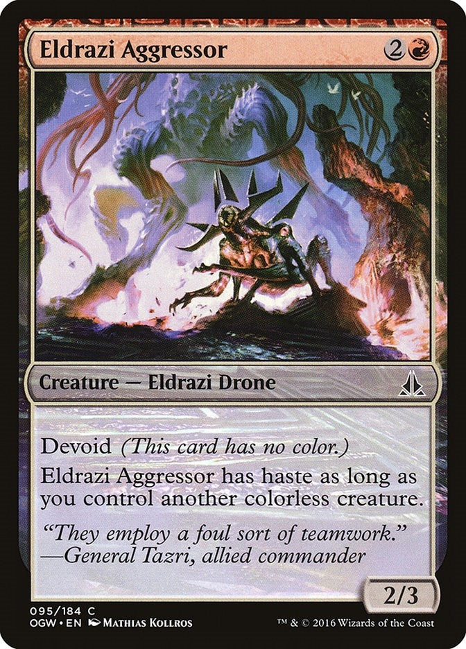 Image for Eldrazi Aggressor (95) (OGW) - Magic: The Gathering