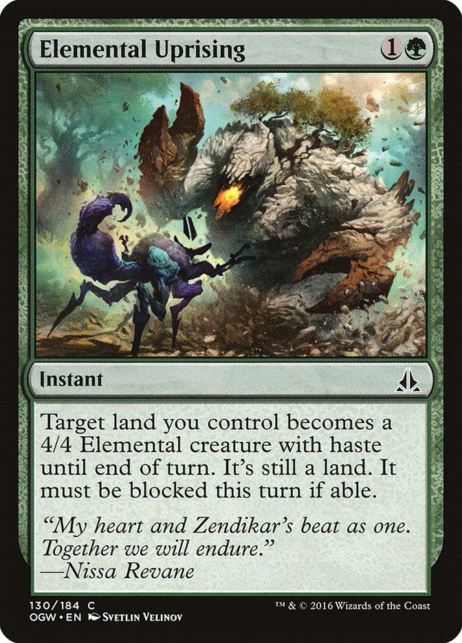 Image for Elemental Uprising (130) (OGW) - Magic: The Gathering