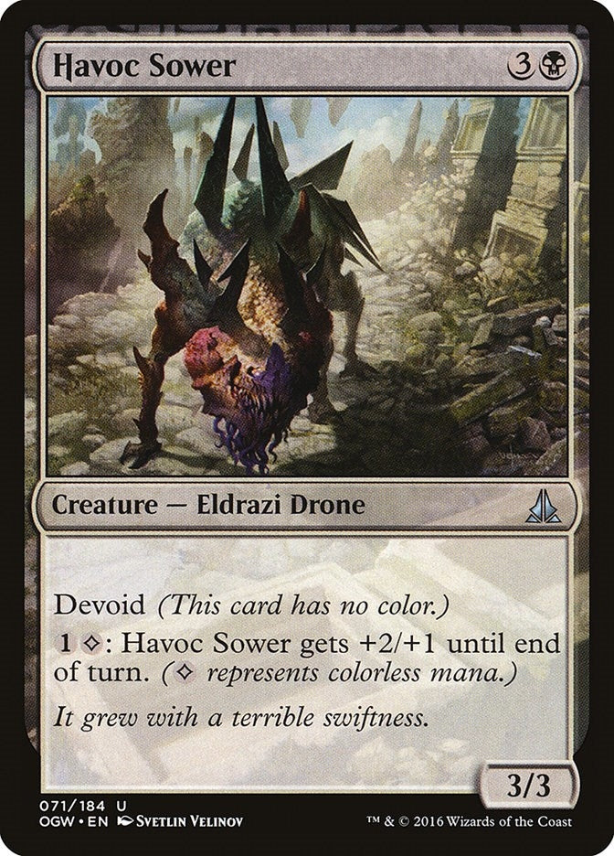 Image for Havoc Sower (71) (OGW) - Magic: The Gathering