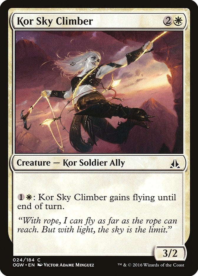 Image for Kor Sky Climber (24) (OGW) - Magic: The Gathering