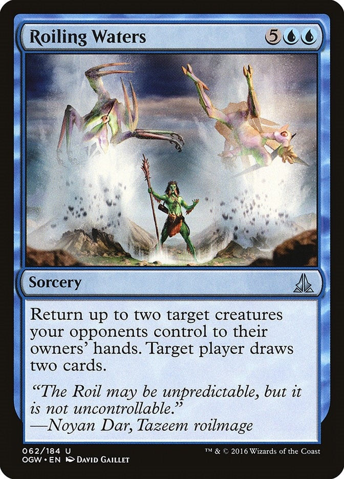 Image for Roiling Waters (62) (OGW) - Magic: The Gathering