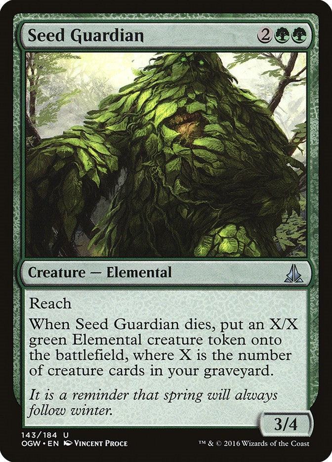Image for Seed Guardian (143) (OGW) - Magic: The Gathering