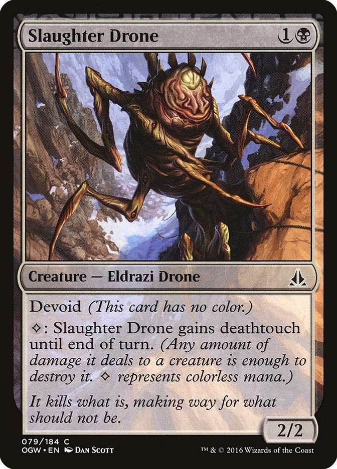 Image for Slaughter Drone (79) (OGW) - Magic: The Gathering