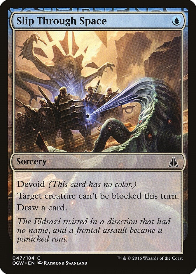 Image for Slip Through Space (47) (OGW) - Magic: The Gathering