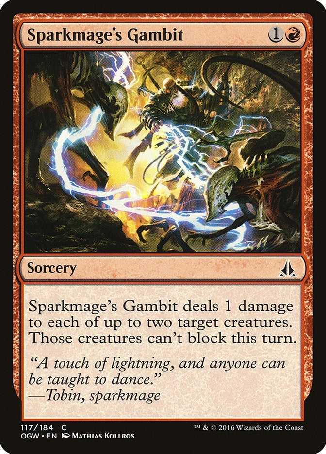 Image for Sparkmage's Gambit (117) (OGW) - Magic: The Gathering