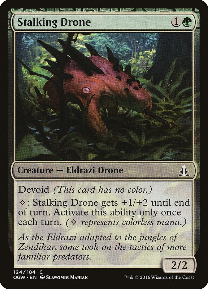 Image for Stalking Drone (124) (OGW) - Magic: The Gathering