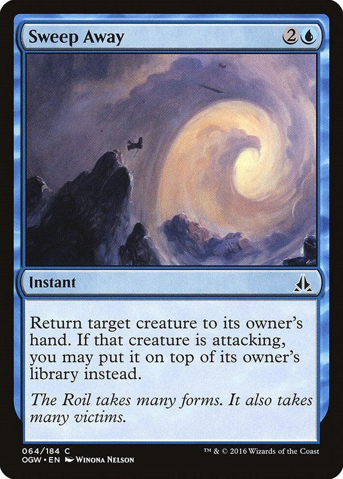 Image for Sweep Away (64) (OGW) - Magic: The Gathering